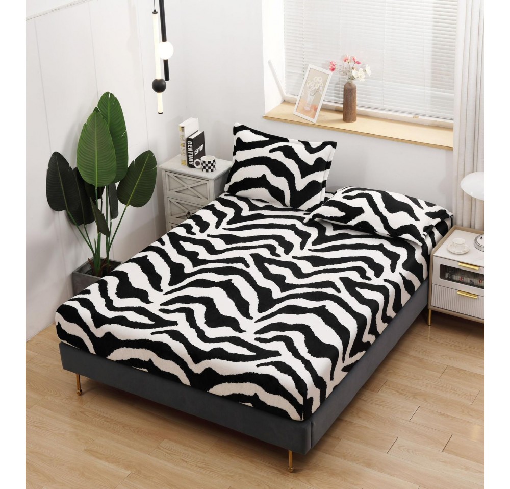 Husa de pat Cocolino cu ELASTIC + 2 Fete de perna  HCS12