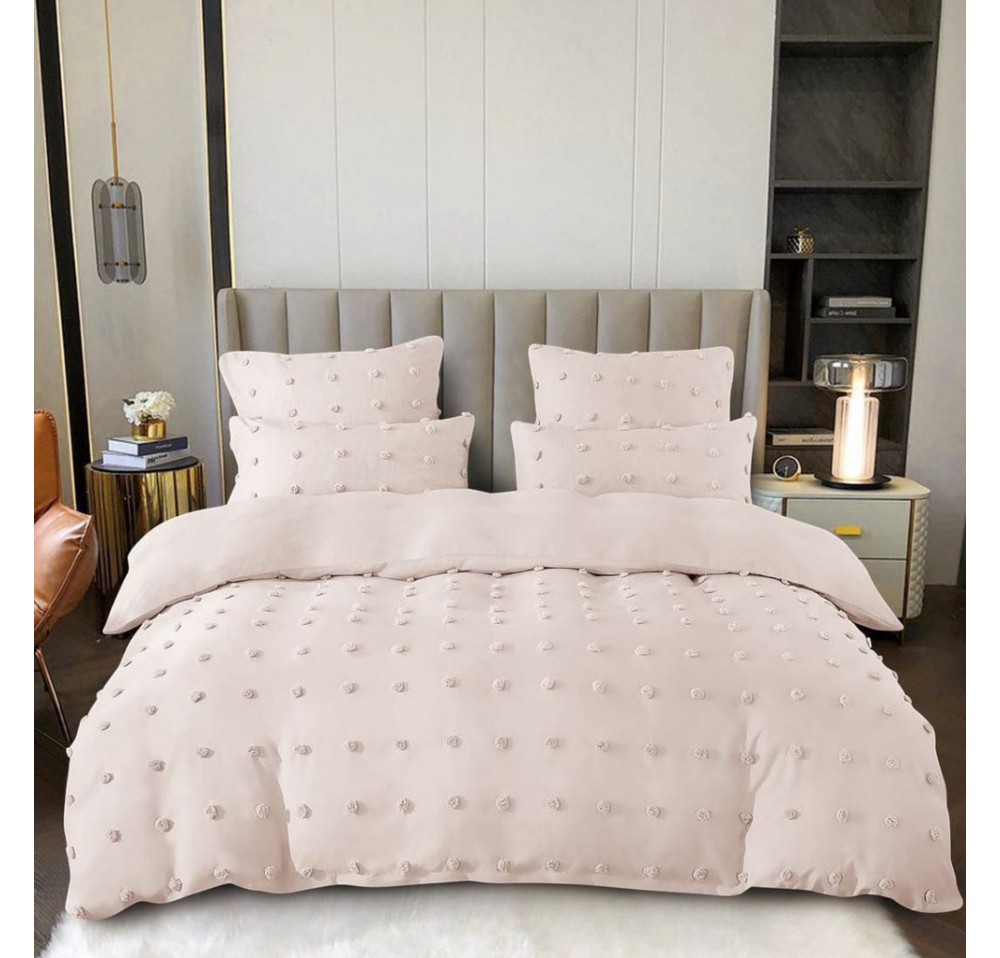 Lenjerie LUX BRODAT din bumbac 6 piese BR16