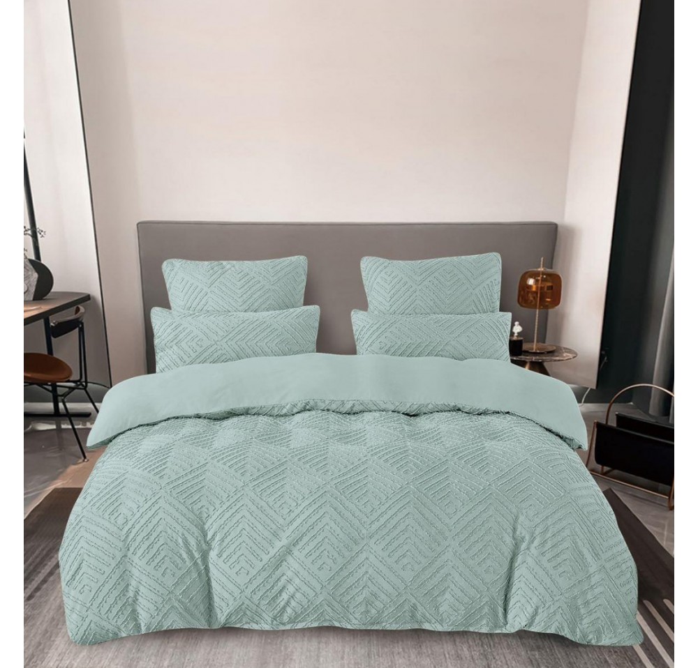 Lenjerie LUX BRODAT din bumbac 6 piese BR27