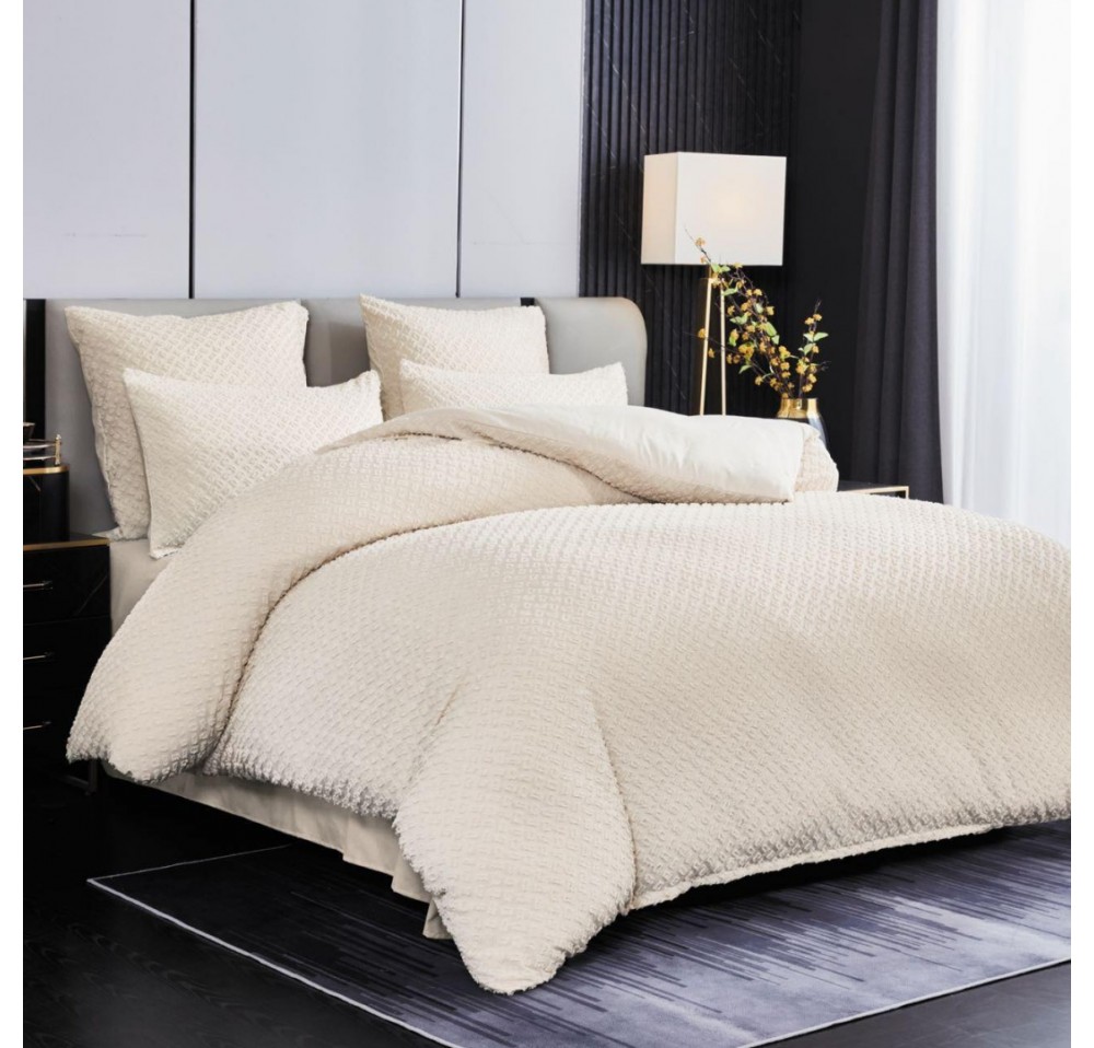 Lenjerie LUX BRODAT din bumbac 6 piese BR29