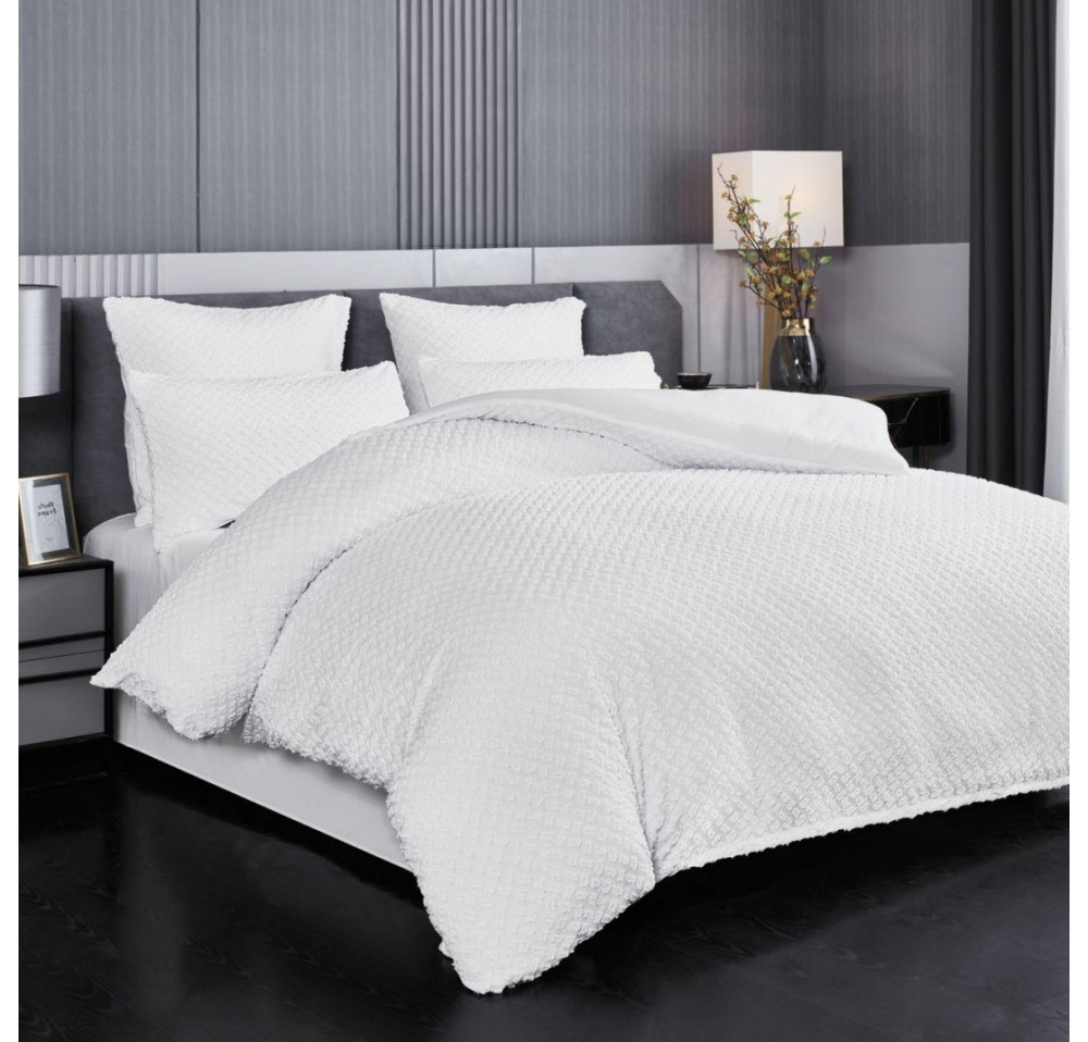 Lenjerie LUX BRODAT din bumbac 6 piese BR34