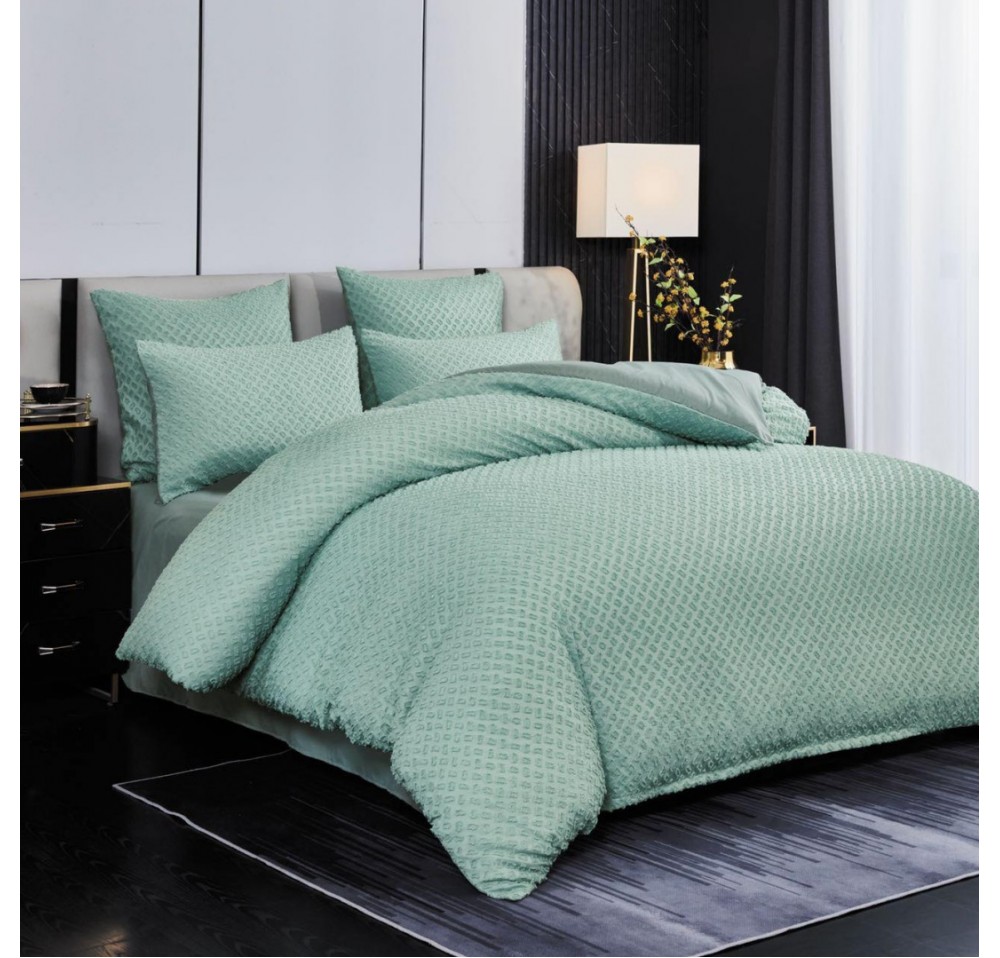 Lenjerie LUX BRODAT din bumbac 6 piese BR36