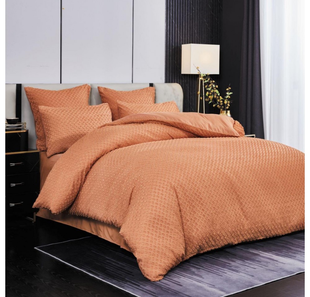 Lenjerie LUX BRODAT din bumbac 6 piese BR37