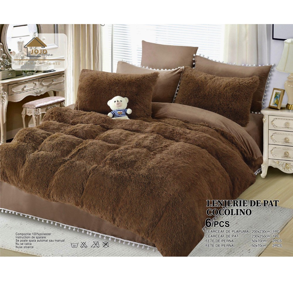 Lenjerie pat super pufoasa Cocolino Fluffy CB006