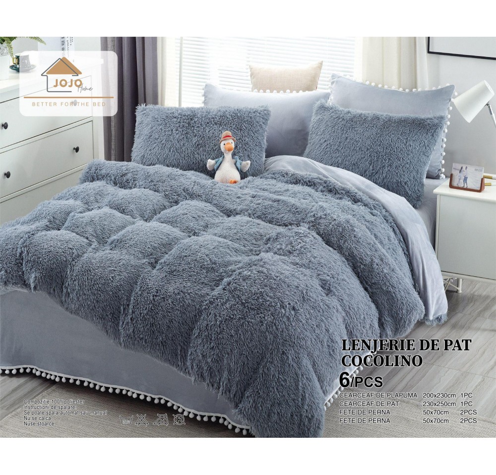 Lenjerie pat super pufoasa Cocolino Fluffy CB010