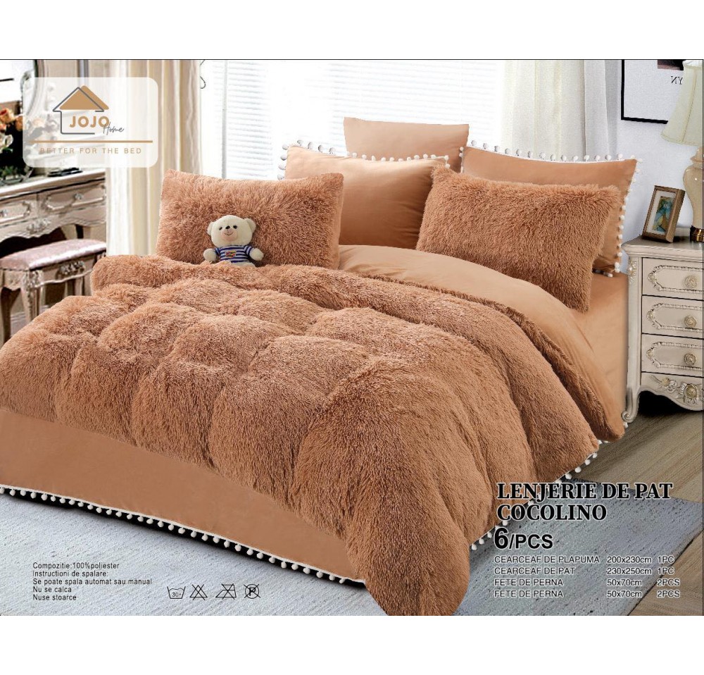 Lenjerie pat super pufoasa Cocolino Fluffy CB030