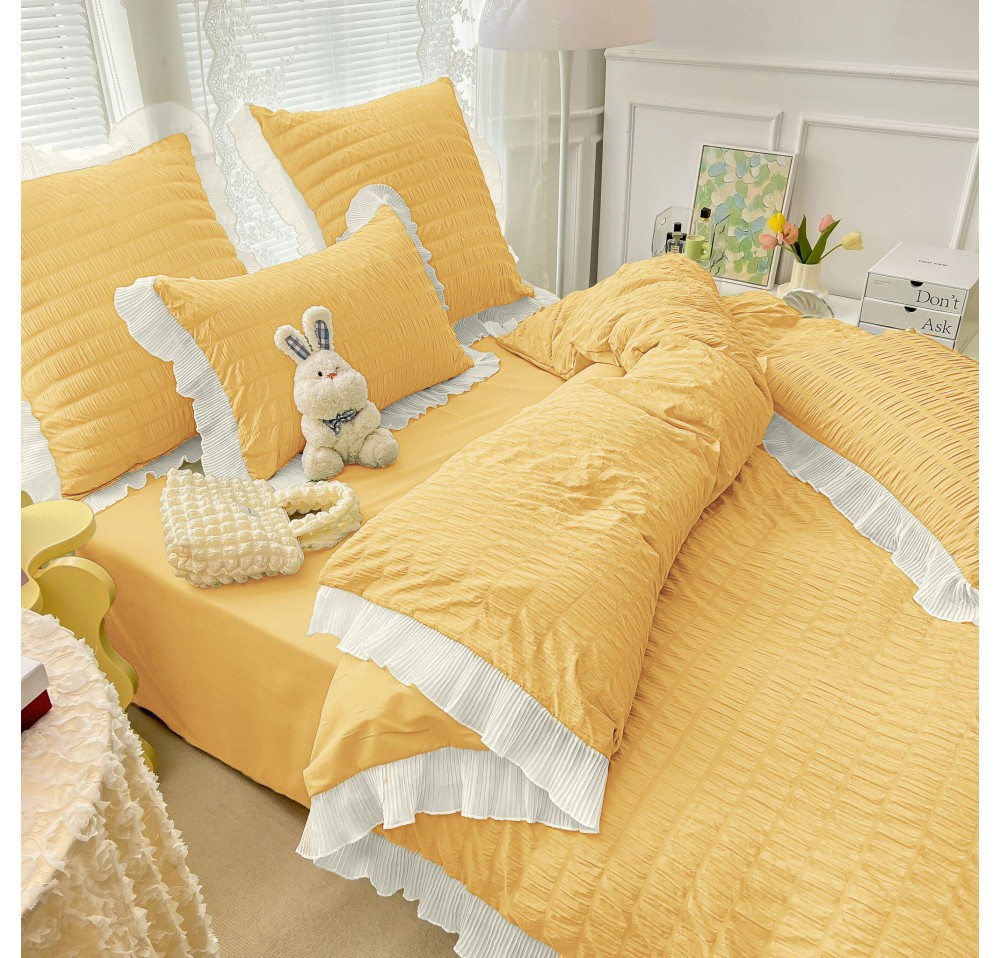 Lenjerie de Lux CREPONATA din Bumbac CR011