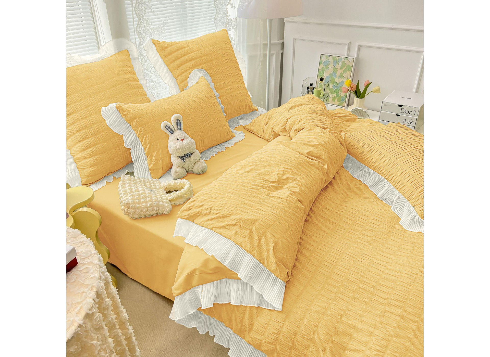 Lenjerie de Lux CREPONATA din Bumbac CR011