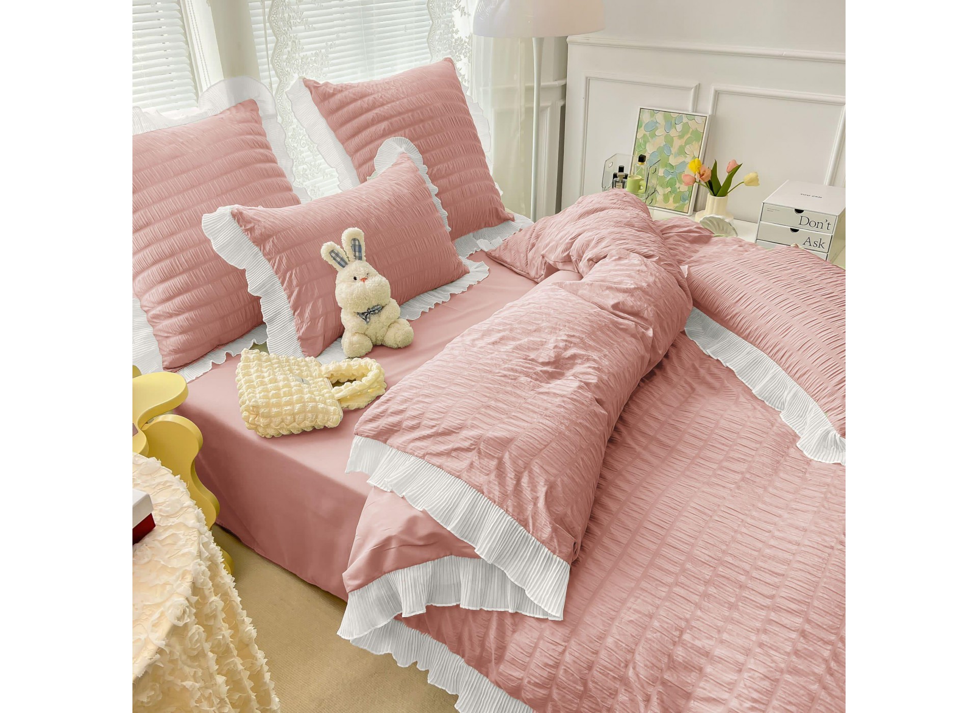 Lenjerie de Lux CREPONATA din Bumbac CR012