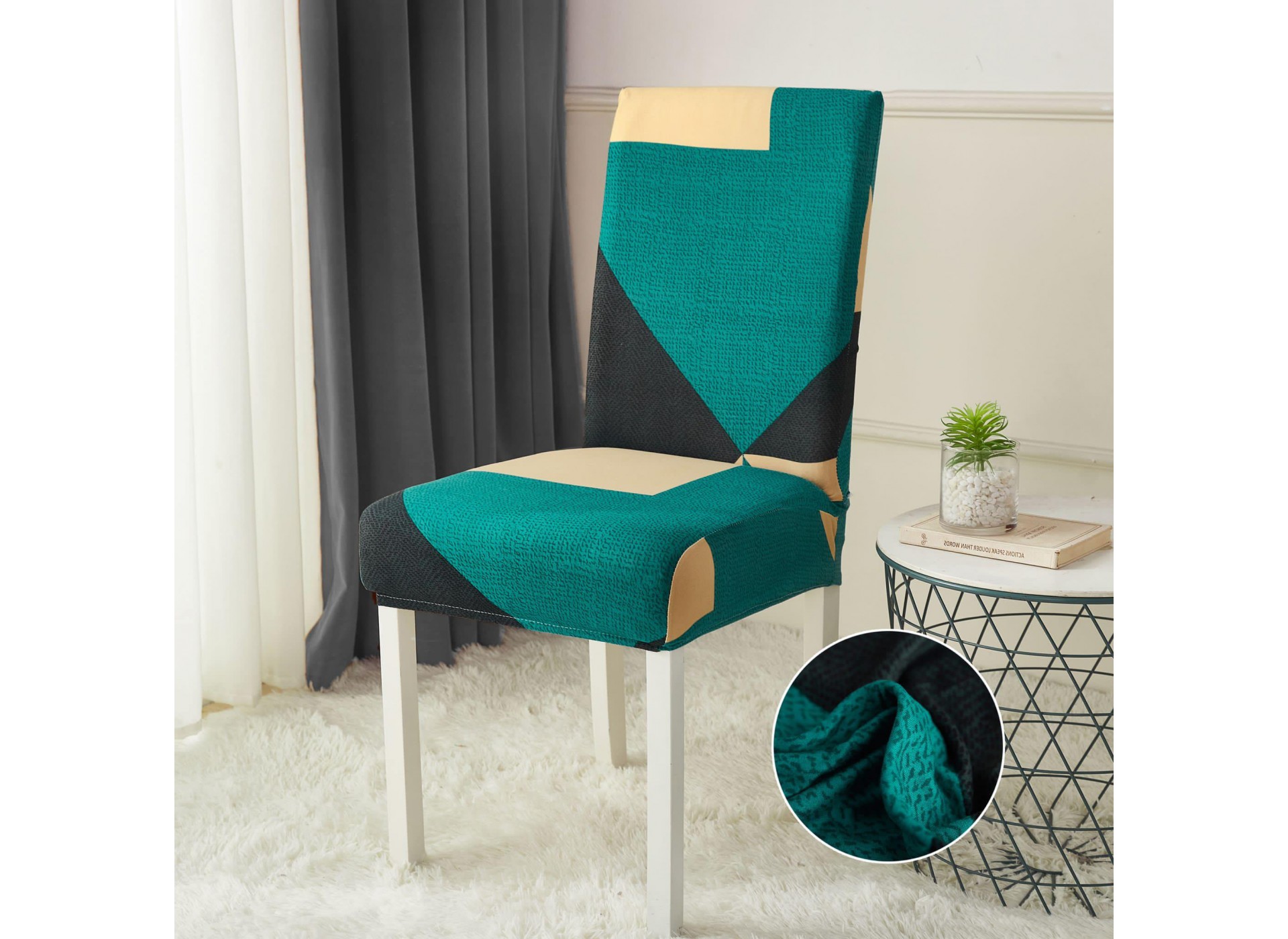 Set 6 Huse Elastice pentru Scaune HS018