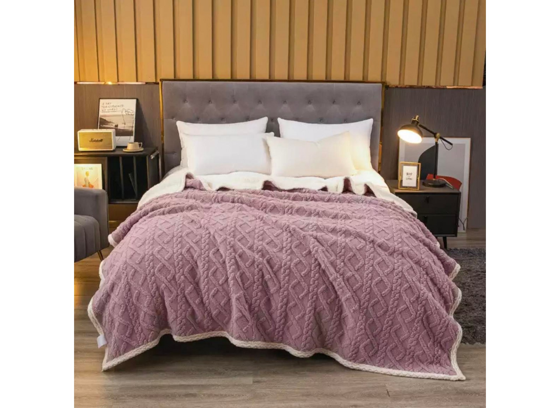 Patura Cocolino LUXURY groasa cu blanita JB03