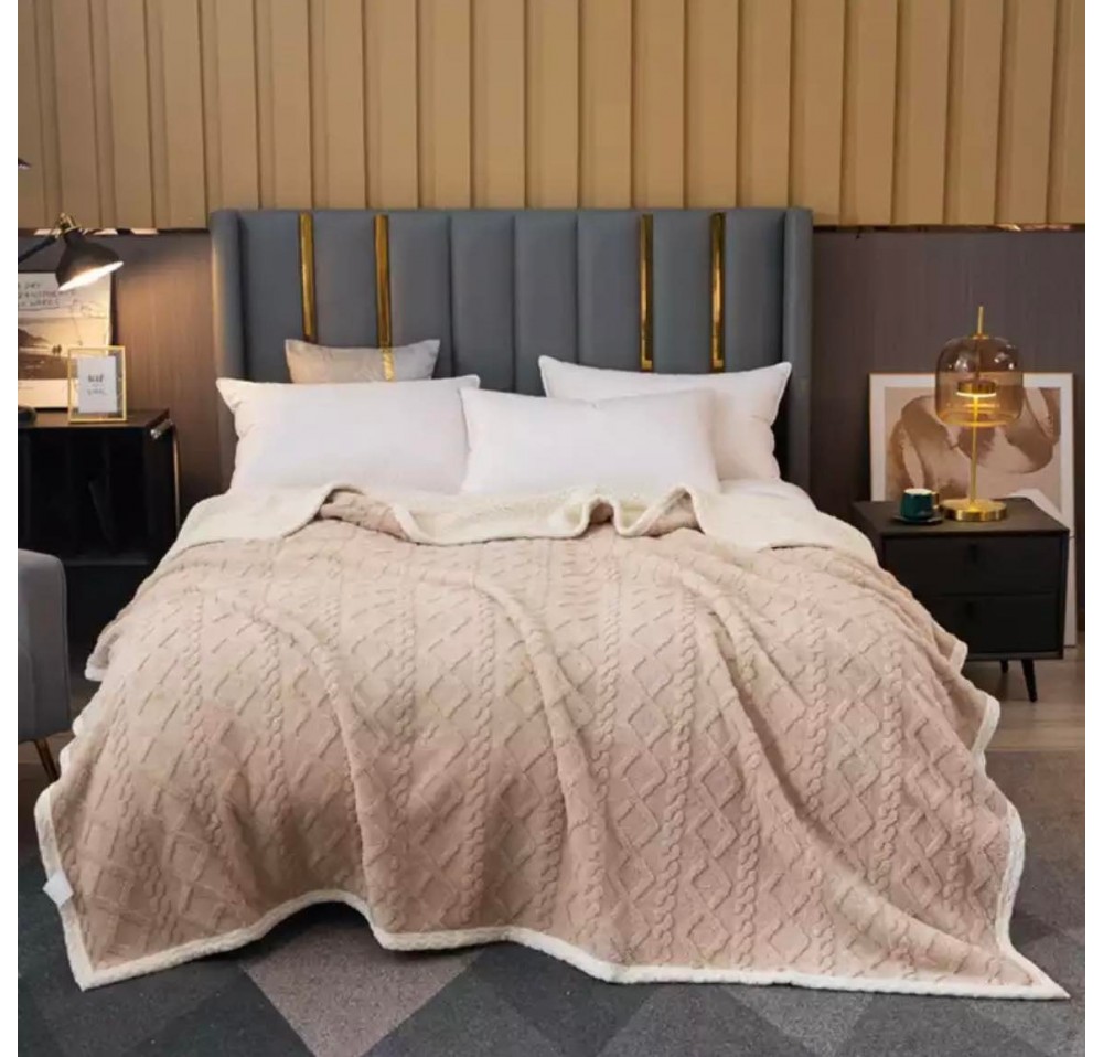 Patura Cocolino LUXURY groasa cu blanita JB04