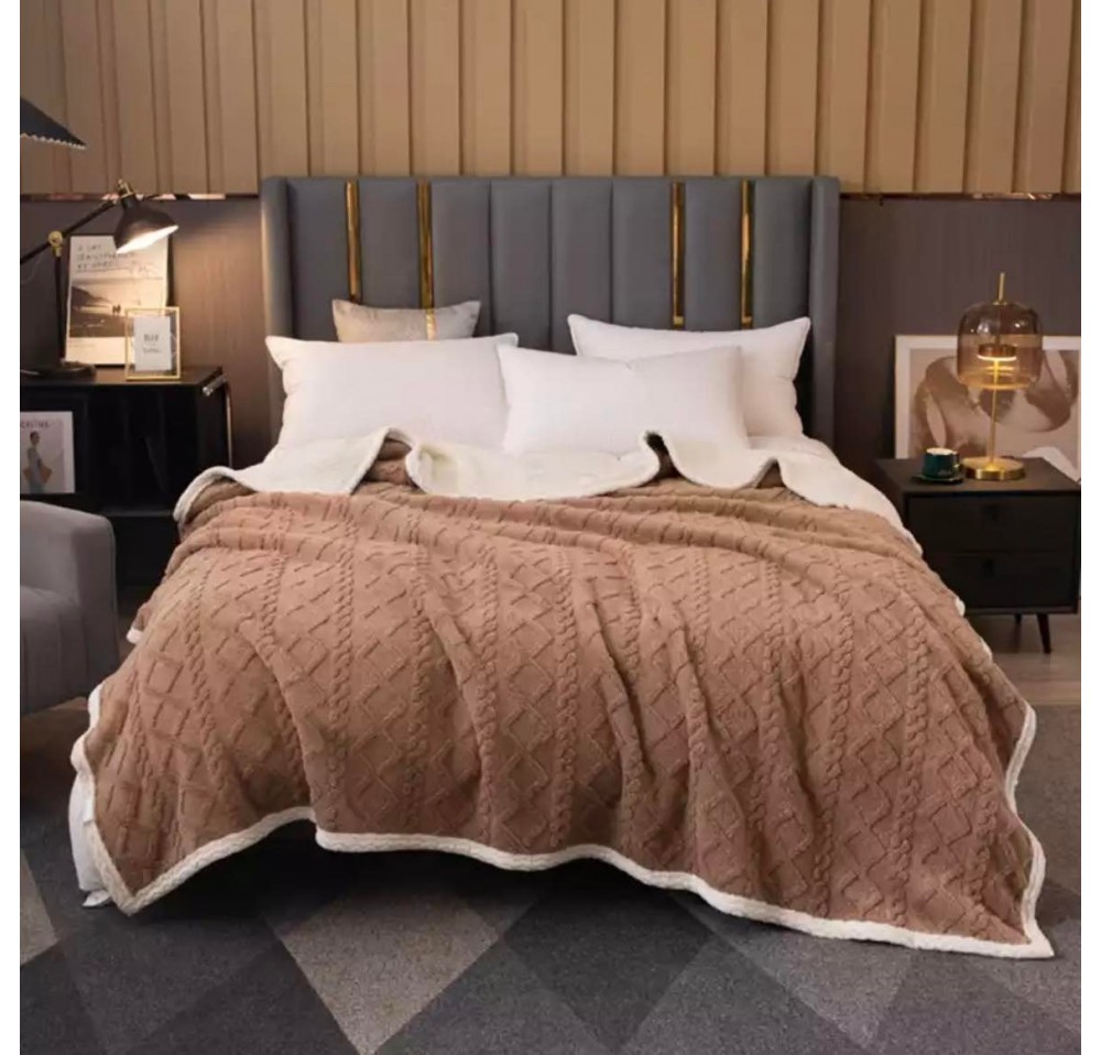 Patura Cocolino LUXURY groasa cu blanita JB07