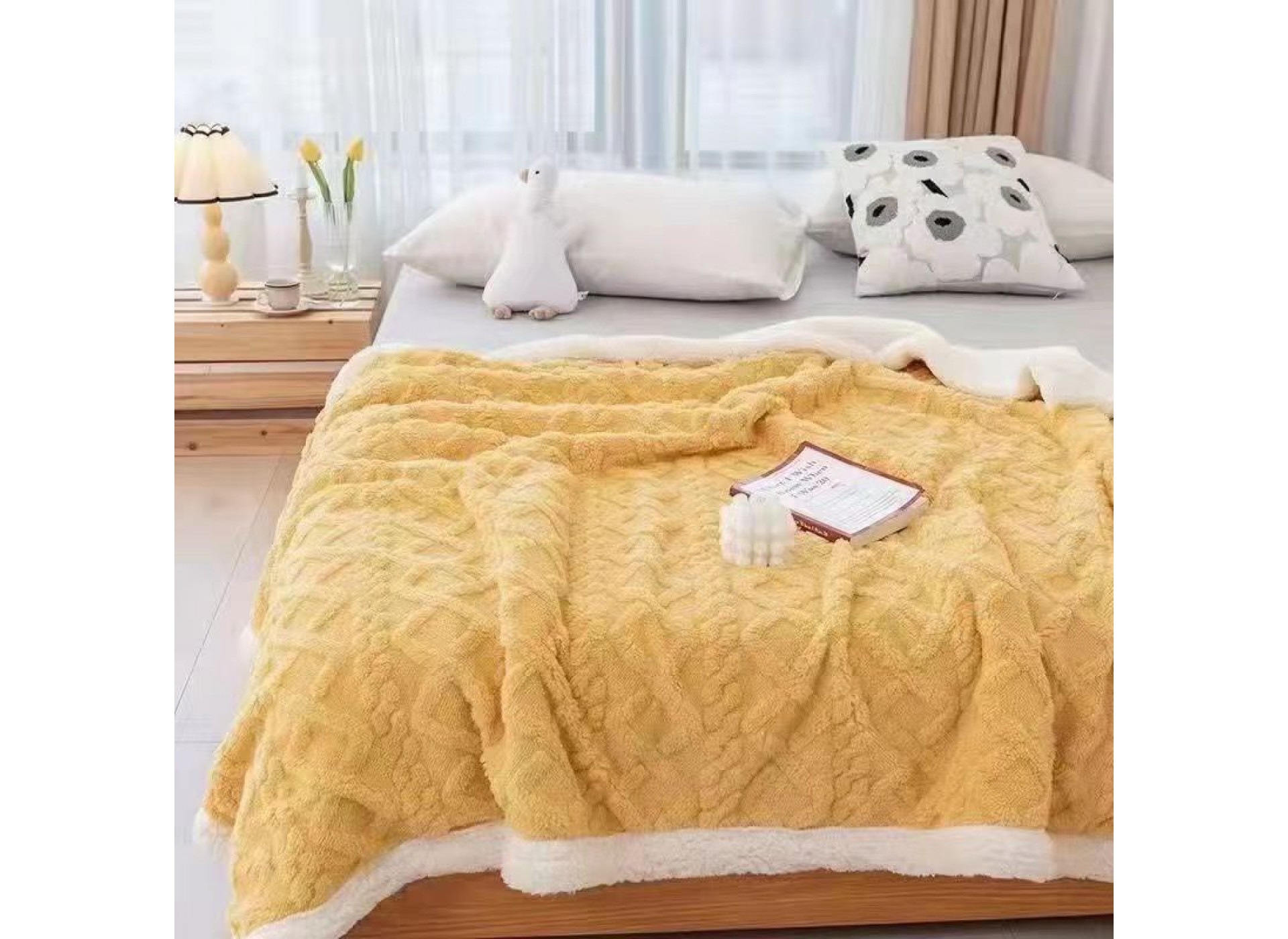 Patura Cocolino LUXURY groasa cu blanita JB08
