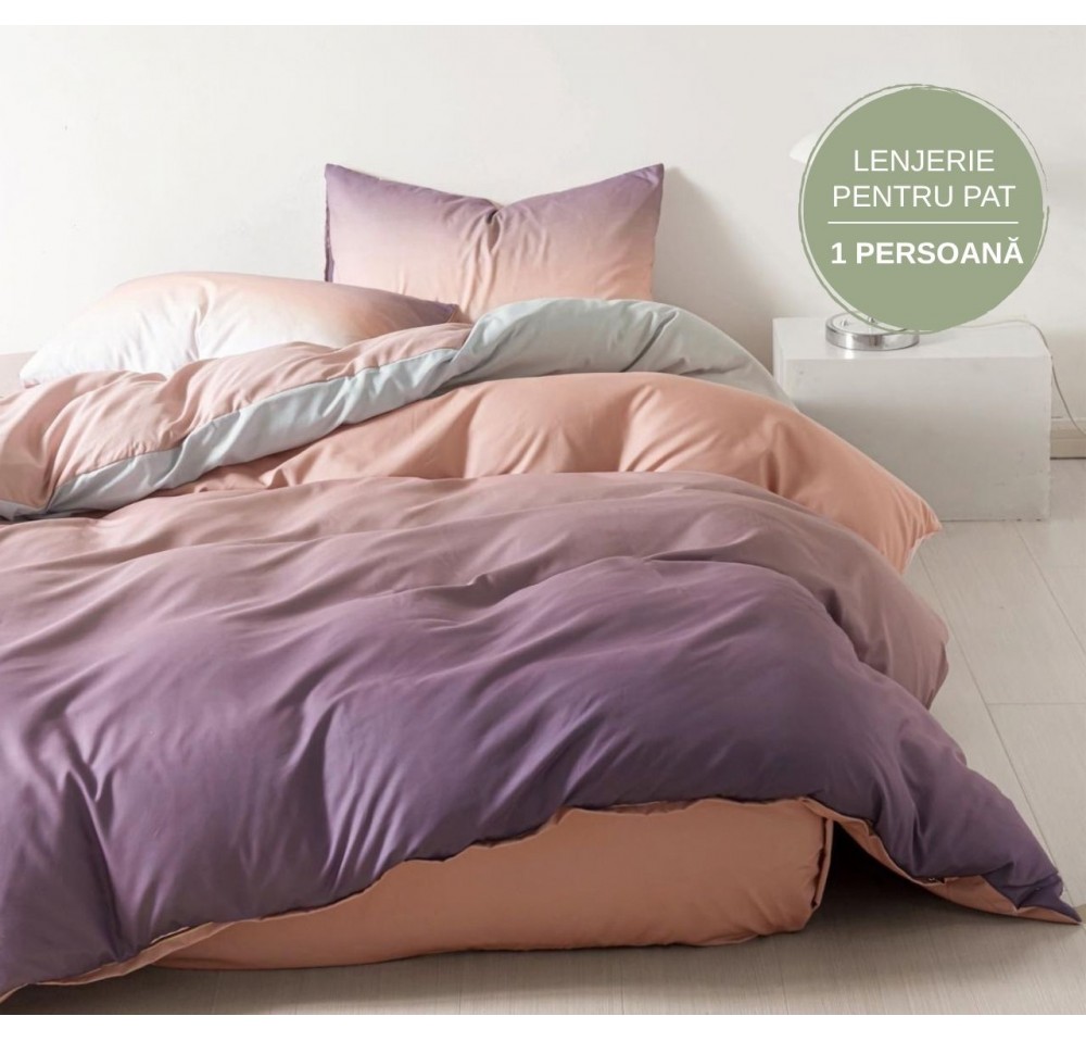 Lenjerie de Pat Finet 1 Persoană, 4 Piese - LS076