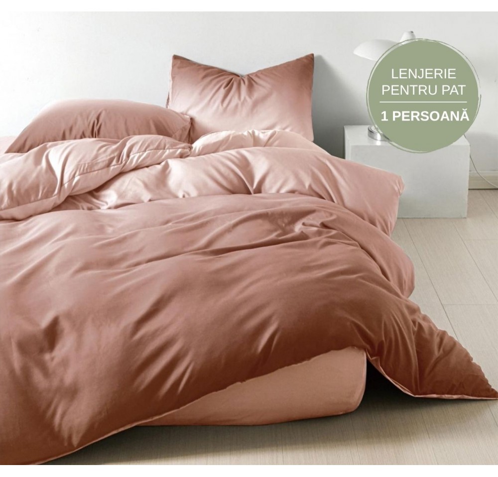 Lenjerie de Pat Finet 1 Persoană, 4 Piese - LS077