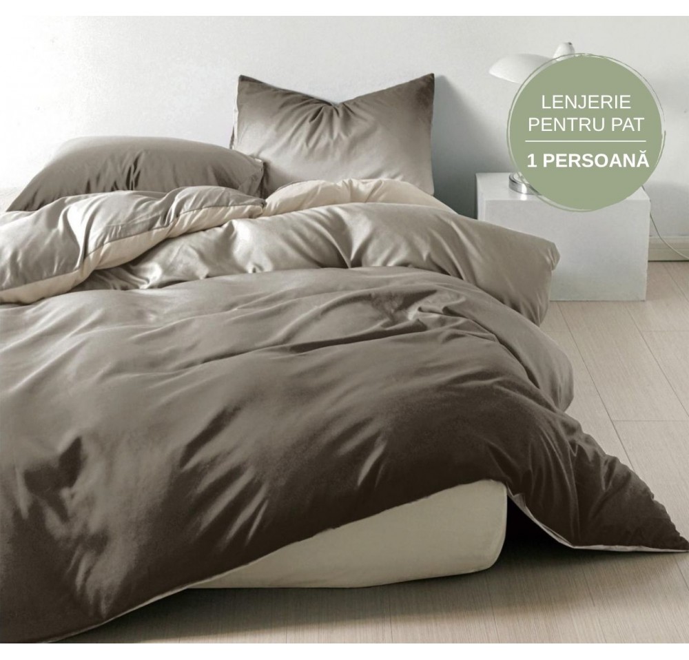Lenjerie de Pat Finet 1 Persoană, 4 Piese - LS079