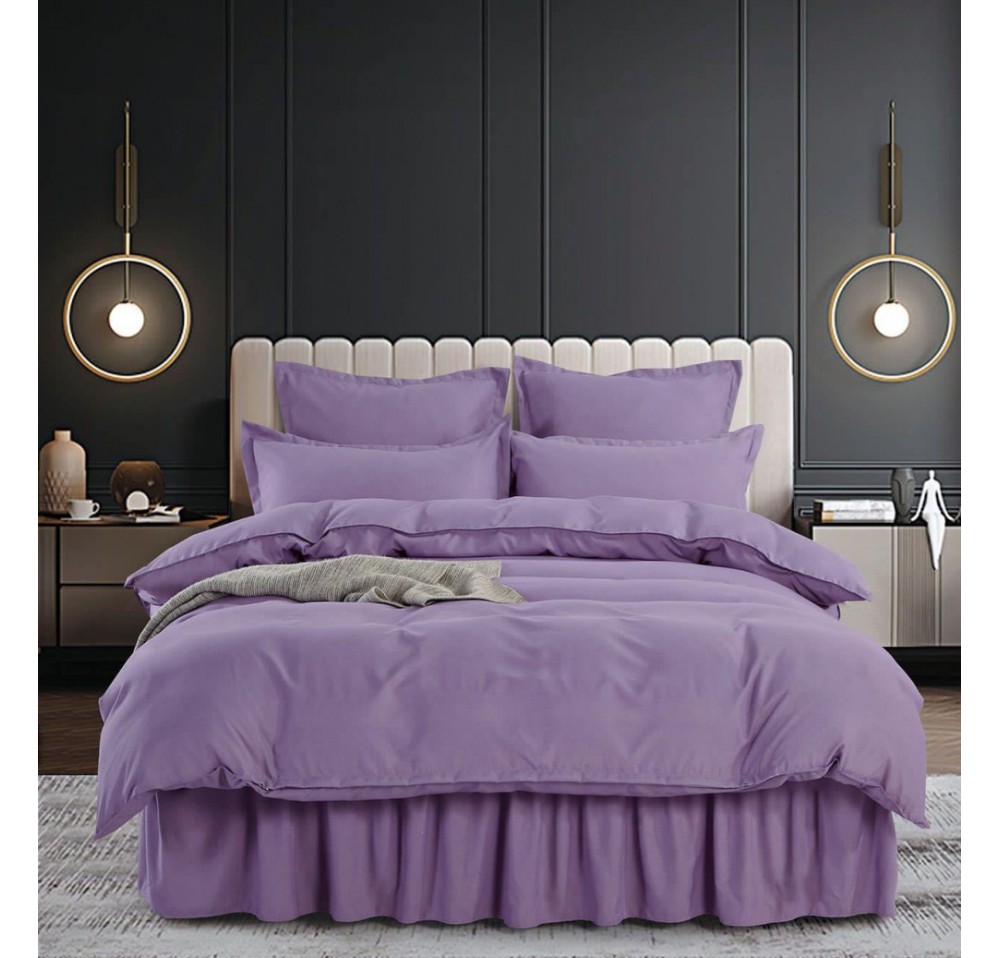 Lenjerii de Lux UNI 6 piese cu VOLANASE LVU006
