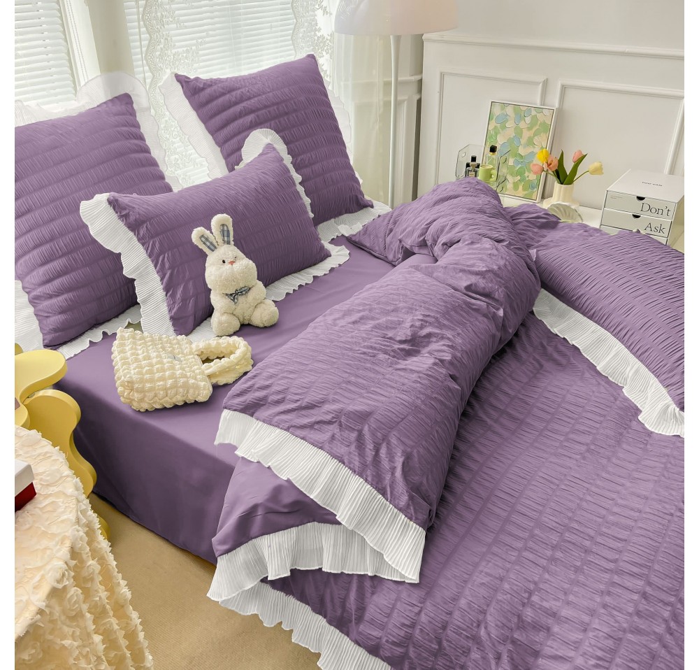 Lenjerie de Lux CREPONATA din Bumbac CR016